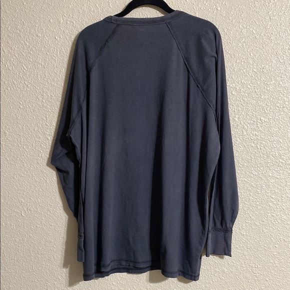 Aerie Gray Crew Neck Long Sleeve T-shirt NWT Size L - Picture 3 of 12